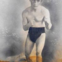Framed c1920's B&W Photograph - THE BOXER - No Details sighted, 46x35cm - Sold for $81 - 2018