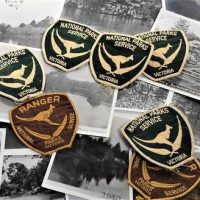 Group lot assorted vintage Victorian National Parks Ranger and other sew-on badges plus various black and white photos - Creswick, etc - Sold for $62 - 2018