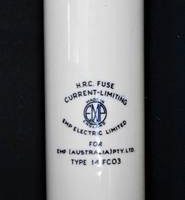 Very large high current porcelain fuse - Sold for $35 - 2018