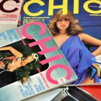 13  volume set of the first  'Chic'  Mens Magazines by Larry Flynt - Vol 1 # 1 to Vol 2 #2 - Sold for $37 - 2018