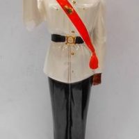 Vintage Nassau Royale figural policeman Liquor bottle 49cm tall - Sold for $68 - 2018