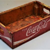 Vintage Coca-Cola wooden bottle crate - Sold for $43 - 2018