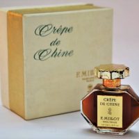 Vintage boxed F Millot Crepe de Chine perfume - 12 floz - Sold for $35 - 2018