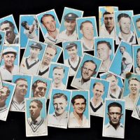 Almost complete set - 1948 Weeties Australian cricketers cards - Sold for $31 - 2018