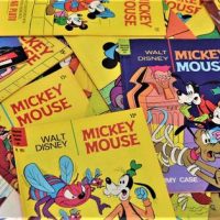 Approx 33 x 1970s Mickey Mouse Comics - G594 Xmas Fun, 529 Album, 537 M & Donald Vacationland, M181-217 -WG Publ, Sydney - Sold for $199 - 2018