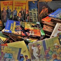 Large group lot - 1940s Pulp fiction Crime and Mystery books  Sexton Blake  -issues around 180-250 Martin Cliffords St Jims adventures - Sold for $56 - 2018
