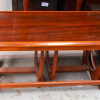 Nest of 3 Kalmar Tables with boomerang legs - Sold for $62 - 2018