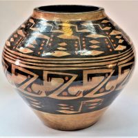 20th C North American Indian Pottery vase South Western Olla tribe - Sold for $37 - 2019