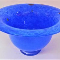 Scandinavian Art Glass Bowl by Karin Hammar Stockholm Glass works - Sold for $68 - 2019