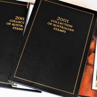 4 x Australian Stamp collection books 2000-2003 - Sold for $137 - 2019