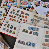 Group of International stamp albums including hinged and unhinged, Chinese Republic etc - Sold for $56 - 2019