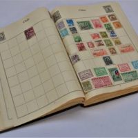 1940s Hinged stamp album of Australian and International stamps including Japanese occupation, Sun Yat Sen, etc - Sold for $50 - 2019