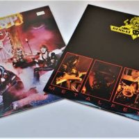2 x Heavy metal LP vinyl records  - WASP self titiled and Bengal Tigers Metal Fetish - Sold for $35 - 2019