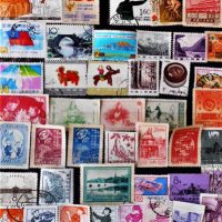 Album of International stamps incl Chinese Cultural revolution Chairman Mao propaganda stamps - Sold for $62 - 2019