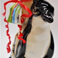 Australian Pottery Elischer 'Unique Ceramics' Penguin Muscat decanter - Sold for $43 - 2019
