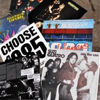 Group of LP Records including ACDC Back in Black, Suzie Quattro Can the Can, Deep Purple who do we think we are etc - Sold for $47 - 2019