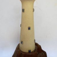 1950s ceramic & Painted Novelty Lighthouse lamp - needs rewiring - Sold for $62 - 2019