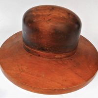 Early 1900s Australian made hoop pine hat block by Godfrey of Melbourne - Sold for $211 - 2019