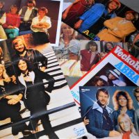 Group of 6 1970s Abba posters Scandinavian and Australian incl Smiths chips, Pop Rocky  etc - Sold for $106 - 2019