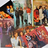 Group of 6 vintage Abba posters including  Juke Box, TV Week Etc - Sold for $81 - 2019