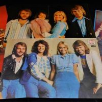 Group of 6 vintage Abba posters including  TV Week Giant pin up, - Sold for $81 - 2019