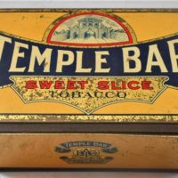1930s Temple Bar tobacco  tin (1lb) - Sold for $62 - 2019