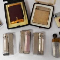 Group of vintage cigarette lighters including Ronson, Gloric Super Imco etc - Sold for $62 - 2019