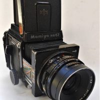 Mayima RB 67 medium format camera with 127mm lens AF - Sold for $273 - 2019