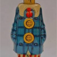 c1948 DRPa Us Zone Germany Tin toy wind-up Clown - approx 15cm - Sold for $50 - 2019