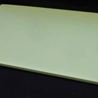 Art Deco soft opaque green oblong glass Tray with green & cream Bakelite handles - Sold for $87 - 2019