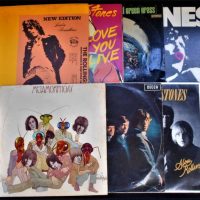 Group lot assorted Rolling Stones vinyl records, albums incl bootleg, Stones, Love You Live, Big Hits, Metamorphosis, etc - Sold for $75 - 2019