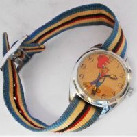 Vintage WOODY WOODPECKER Wristwatch - Moving Hands, marked Swiss Most To face - Sold for $161 - 2019