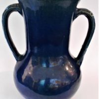 1930s Australian Bosley Art Pottery - twin handled vase, maker's marks to base - Sold for $124 - 2019