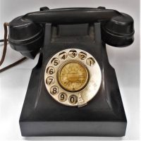 1950s Bakelite Rotary dial telephone marked NSWTD for New South Wales Transport Department - Sold for $50 - 2019