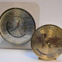 2 x Vintage International time clocks Kienzle  Germany and Pacesetter Japan - Sold for $112 - 2019
