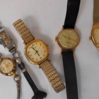 5 x ladies vintage wrist and cocktail watches inc, Normana, Enicar, Seiko, Citizen and Dunklings - Sold for $37 - 2019