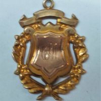 c1922 9ct Visitor race Gold Fob for the AT & AE association  picnic - Sold for $99 - 2019