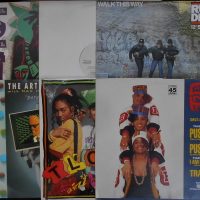 Group of 1980s  x 12 singles including Salt N Pepa, Run DMC, The Roots etc - Sold for $50 - 2019