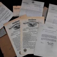 Group with WW1 KIA correspondence and USA  War Department  letter of Commission - Sold for $35 - 2019