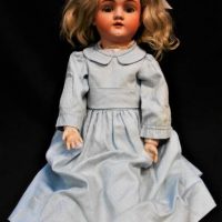 c1902+ Walkure (Germany) bisque doll, sleep eyes with jointed composition body - 55cms L - Sold for $87 - 2019