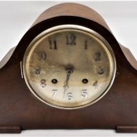 c193040s timber mantel clock with pendulum for McMasters Diamonds, Windsor - Sold for $43 - 2019