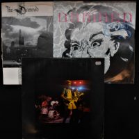 3 x The Damned vinyl records incl Phantasmagoria, Not The Captains Birthday Party, etc - Sold for $62 - 2019