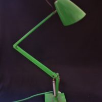 Retro MCM PLANET Lamp - Studio K model, Bright Green, working - Sold for $93 - 2019