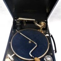 c1920's Columbia No 202 portable grammophone - Sold for $50 - 2019