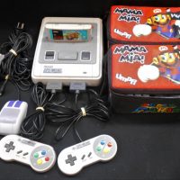 1992 Super Nintendo NES control console, accessories and games incl Super Mario Kart, Donkey Kong-Country, Starwing, Lion King, Toy Story, etc - Sold for $248 - 2019