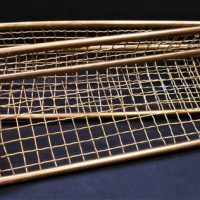 Pair of NSW Railway brass luggage racks - Sold for $62 - 2019