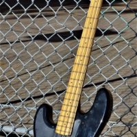 Samick Left Handed Precision Bass Guitar w maple neck - Sold for $87 - 2019