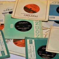 Small Group Lot 45 RPM 7 Inch 195060s Rock and Pop records - all in great condition, in original sleeves inc - Roy Orbison, Ray Charles, Elvis Presley - Sold for $75 - 2019
