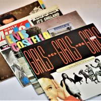 4 x Elvis Costello Vinyl 12inch LPs incl  Girls Girls Girls Gatefold Lp , Taking Liberties , This Years Model & Tokyo Storm Warning - Sold for $62 - 2019