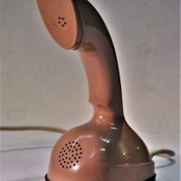 Vintage MCM Ericsson LM Ericophone Upright telephone - Salmon colour - Sold for $62 - 2019